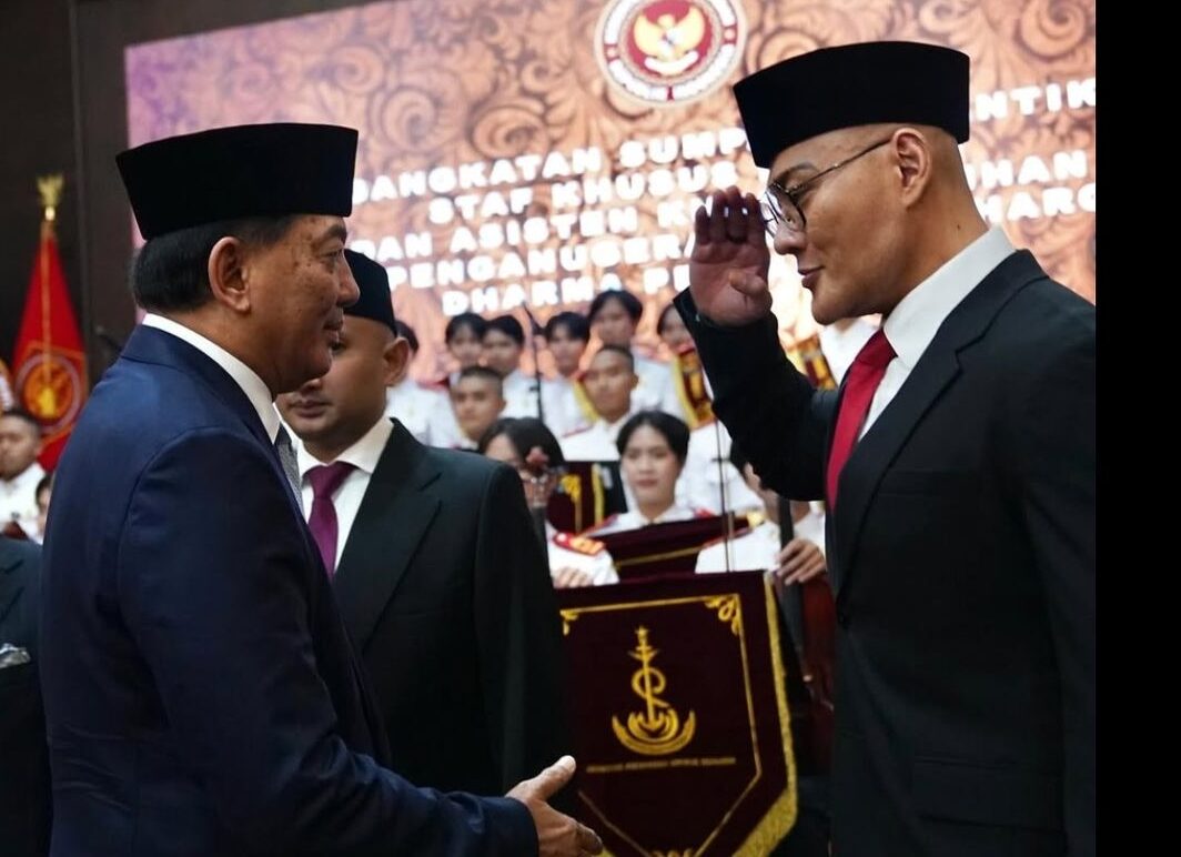 Deddy Corbuzier Resmi Dilantik sebagai Staf Khusus Menhan.